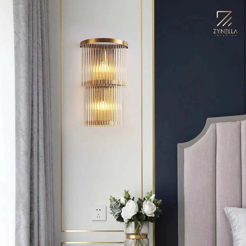 Saphira Cascade Glow Wall Lamp