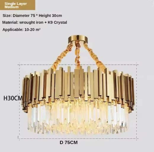 Queen Elizabeth Modern Scandinavian Chandelier