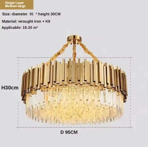 Queen Elizabeth Modern Scandinavian Chandelier