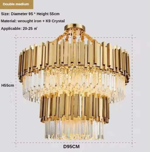 Queen Elizabeth Modern Scandinavian Chandelier