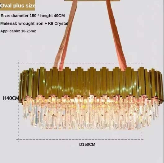 Queen Elizabeth Modern Scandinavian Chandelier