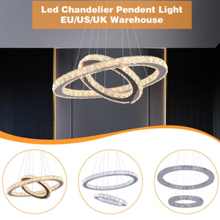 Sierra Ring Pendant Light Opulent Modern  Sleek Linear Suspension Light