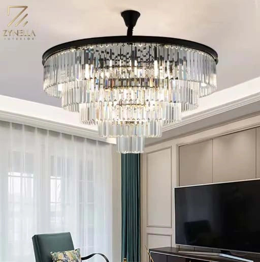 Quantum Ring Modern Opulent Chandelier
