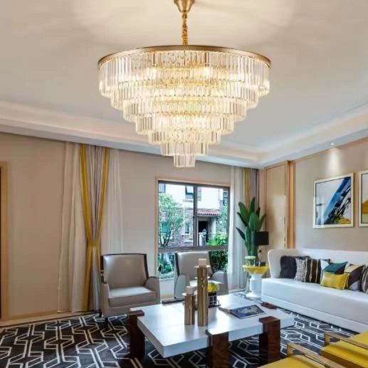 Quantum Ring Modern Opulent Chandelier