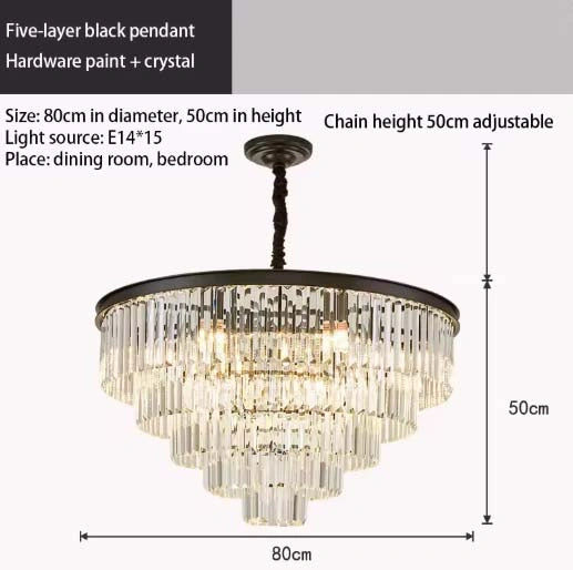 Quantum Ring Modern Opulent Chandelier