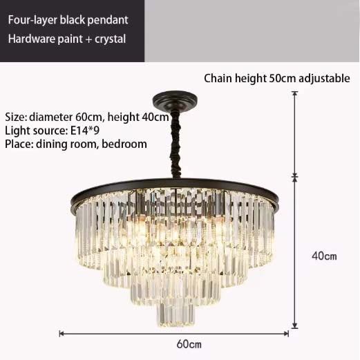 Quantum Ring Modern Opulent Chandelier