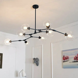 Customisable Derrick Chandelier Modern  Handcrafted Artisan Ceiling Light