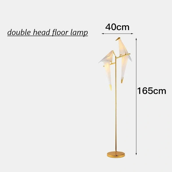 Nordic Acrylic Bird Floor Lamp