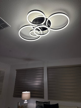 The Ripple Lamp Luxurious Modern  Vintage Brass Accent Lighting
