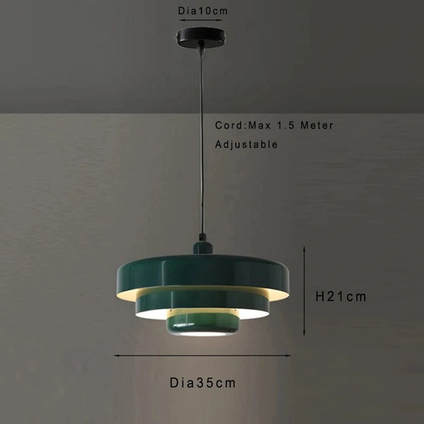 Origami Modern Retro Pendant