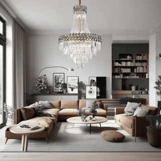 Royal Orchid Chandelier Chic Modern  Rustic Industrial Hanging Lamp
