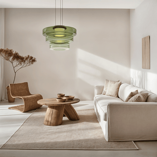 Scandinavian Glass Pendant Chic Modern  Elegant Teardrop LED Pendant