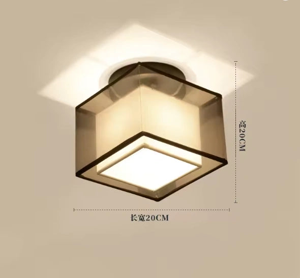 Magnus Fabric Shade Ceiling Lamp