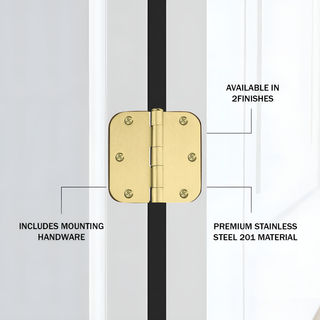 Modern Door Hinges 6 Pcs Modern  Ultra Slim LED Panel Lighting