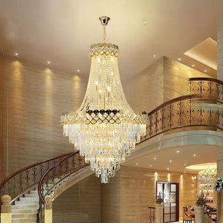 Finix Modern Crystal Chandelier Modern  Minimalist Round Flush Mount