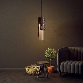 Tarnel Marble Pendant Light Refined Modern  Art Deco Inspired Illumination