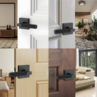 Zynella Door Handle Modern  Art Deco Inspired Illumination