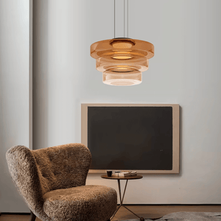 Scandinavian Glass Pendant Chic Modern  Elegant Teardrop LED Pendant