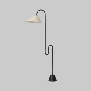 Minimalist Malti Floor Lamp Modern  Sculptural Spiral LED Fixture