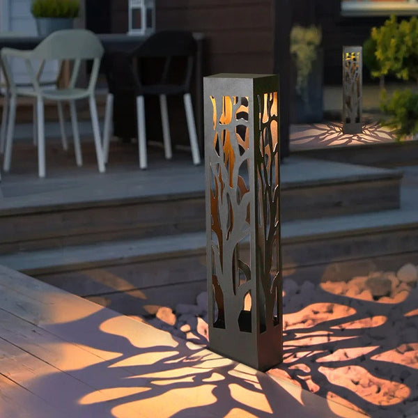 NeonSage Outdoor Solar Modern Lights