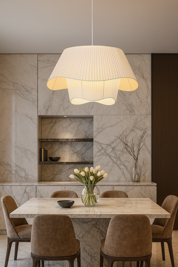 Nessa French sculptural elegance Chandeliers