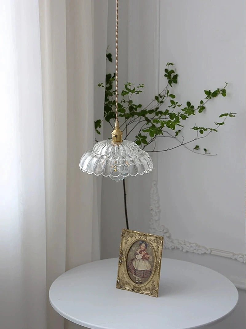 Zynella Petal Glass Pendant