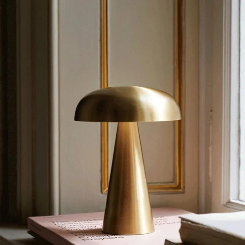 Moon Cap Modern Table Lamp