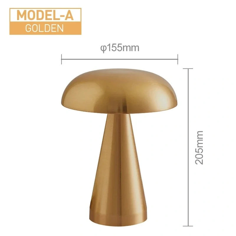 Moon Cap Modern Table Lamp