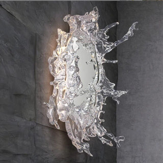 Water Splash LED Mirror Refined Modern  Sleek Linear Suspension Light