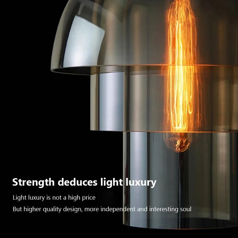 Champagne Glass Elegant Pendant