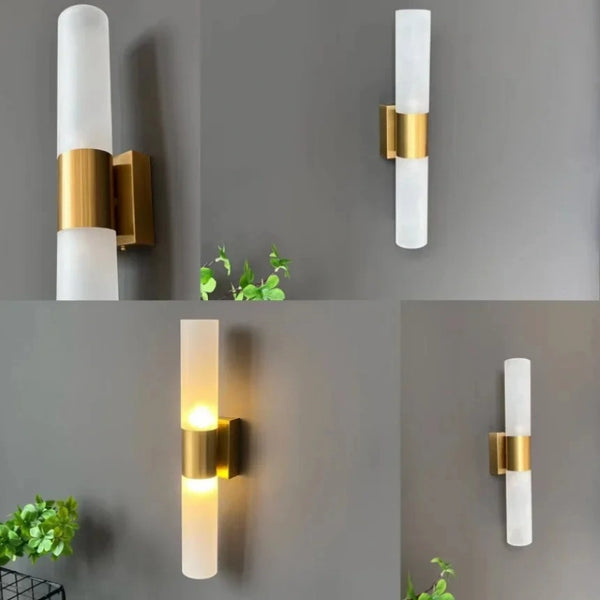 Paris Alabaster Marble Wall Sconce