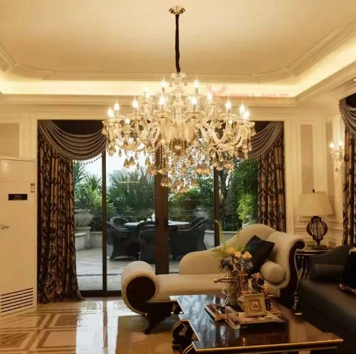 Zynella Italian K9 Candlestick Chandelier