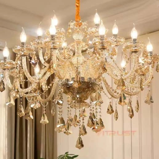 Zynella Italian K9 Candlestick Chandelier