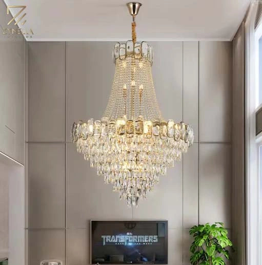 Mirova Modern Crystal Chandelier