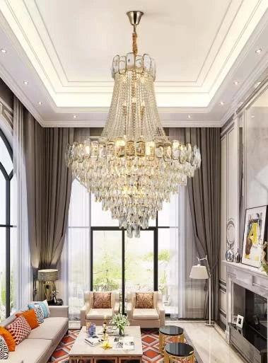 Mirova Modern Crystal Chandelier