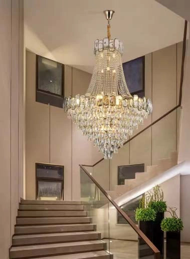 Mirova Modern Crystal Chandelier