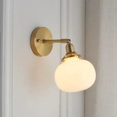 Orla Antique Glass Wall Lamp