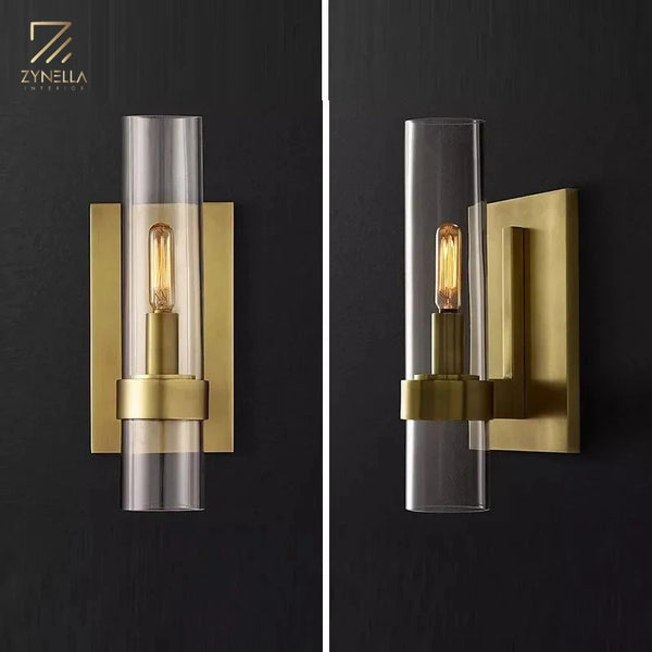 Obsidian Flame Wall Sconce