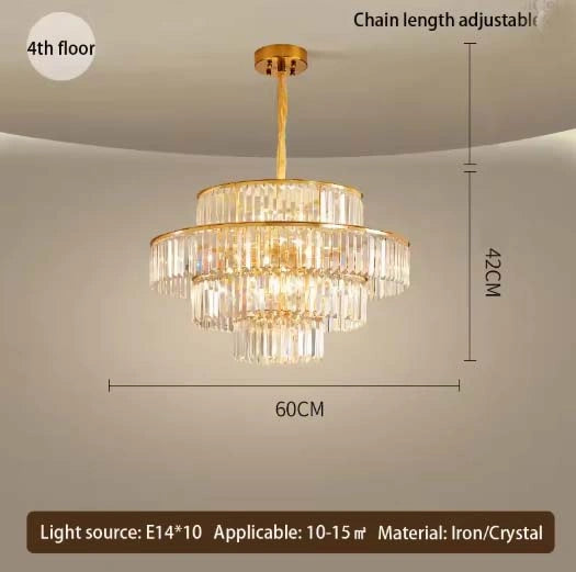 Mina Crystal Chandelier