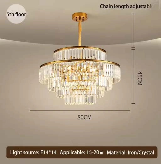 Mina Crystal Chandelier