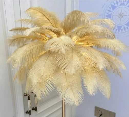 Luxury LED Feather Lamp