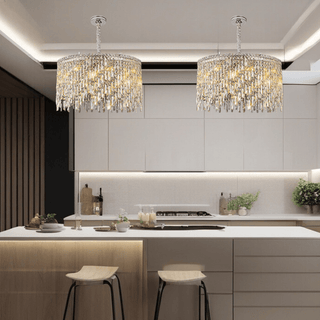 Freya Chandelier Modern  Sleek Linear Suspension Light