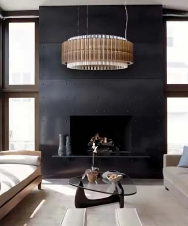 Mia Glass Modern Chandelier