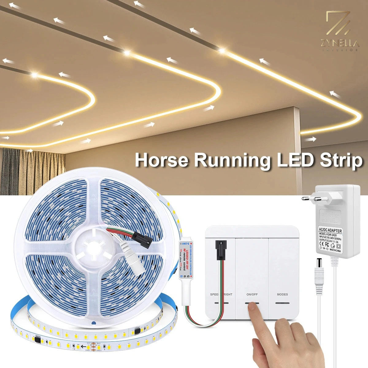 Zynella Wall 10 meter LED Strip Light