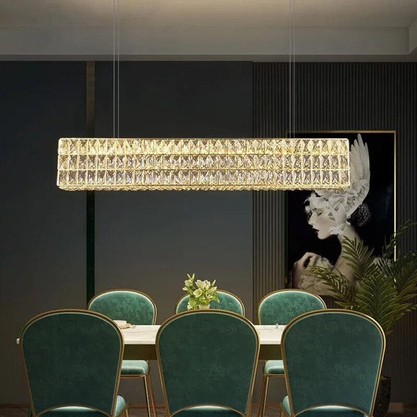 Emmeline Chandelier Modern  Luxury Marble Base Table Lamp - Zynella