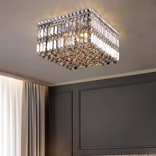 Jade Crystal Chandeliers Modern  Contemporary Crystal Statement Fixture