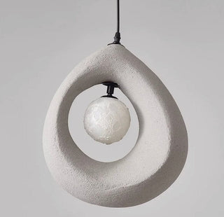 Hayami Resin LED Pendants Modern  Handcrafted Artisan Ceiling Light