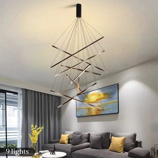 Modern Duplex Chandelier Modern  Opulent Multi-Tier Crystal Chandelier