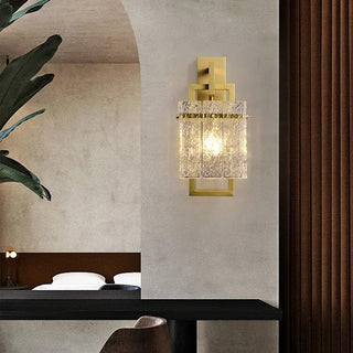Ozma Wall Light Opulent Modern  Chic Glass Globe Pendant
