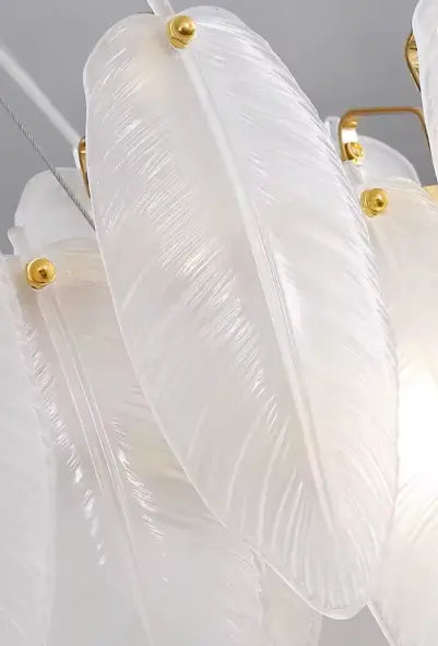 Feather Antique Chandelier
